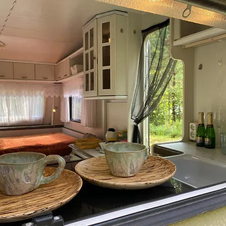 Karula - Exclusive Lakeside Camper & Floating Treetent Experience Campsite *