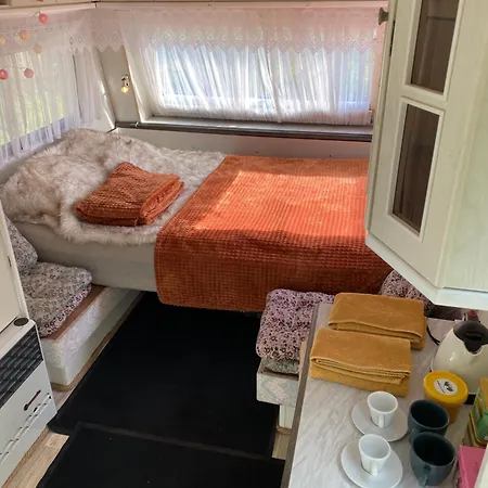 캠프장 Karula - Lakeside Camper I, Treetent And Sups Included *
