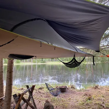 Kemping Karula Tree Tent In Karula National Park Ahijarve